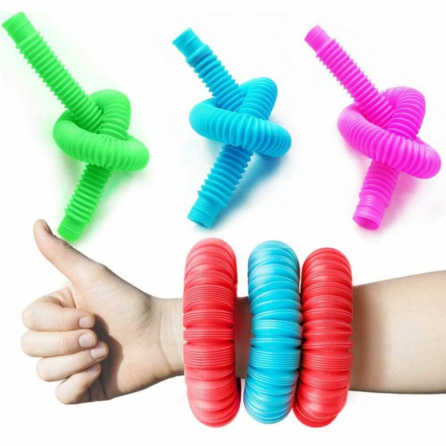 Colorful Fidget Pop Tube Toys - Image 3