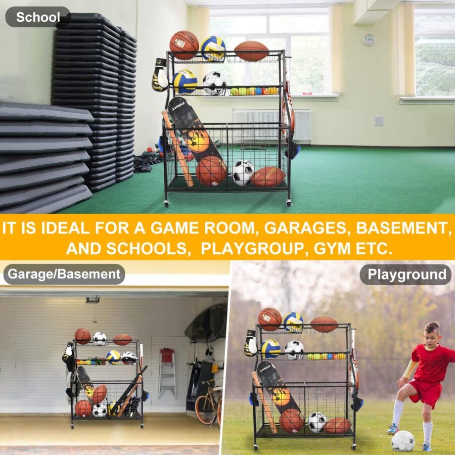 Kinghouse Garage Sports Equipment Organizer - Image 3