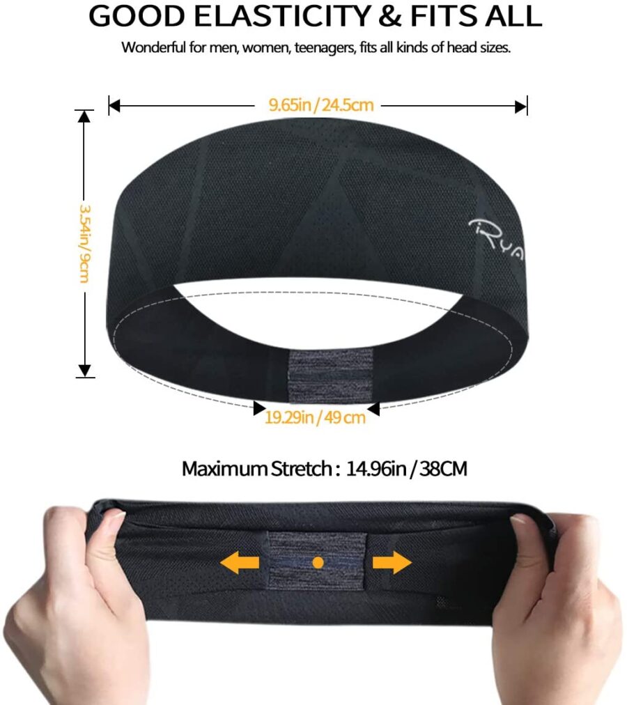 Ryaco 4PCS Stylish Sweatband&Sports Headband - Image 2